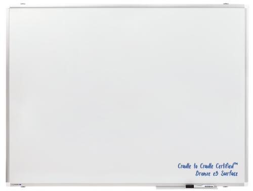 Legamaster Tableau blanc émaillé PREMIUM PLUS blanc, hauteur x largeur 900 x 1200 mm  L