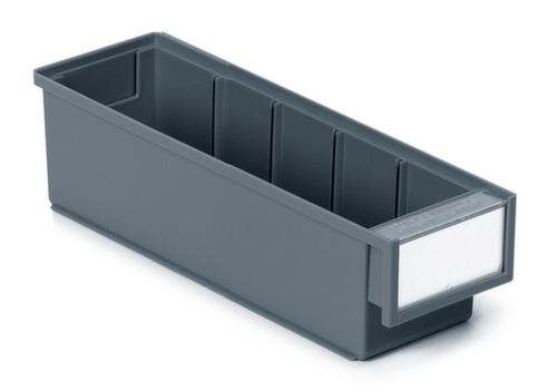Treston Bac compartimentable robuste, gris, profondeur 300 mm  L