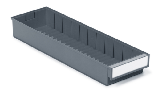 Treston Bac compartimentable robuste, gris, profondeur 600 mm  L