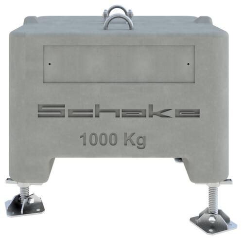 Schake Dispositif de mise en place, hauteur x largeur 560 x 800 mm  L