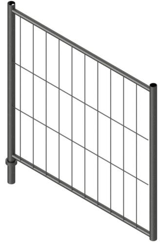 Schake Porte pour clôture mobile, hauteur x largeur 1200 x 1200 mm  L