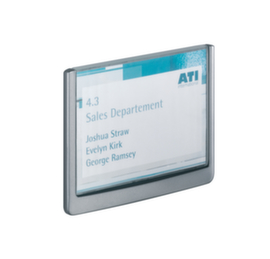 Durable Plaque de porte Click Sign avec cadre coloré