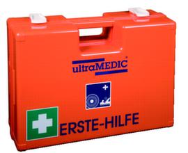 ultraMEDIC Mallette de premiers secours avec remplissage spécifique au secteur, calage selon DIN 13157