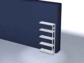 hofe Système de rayonnages sans vis dans une construction mi-lourde, hauteur x largeur x profondeur 2000 x 1010 x 335 mm, 5 tablettes
