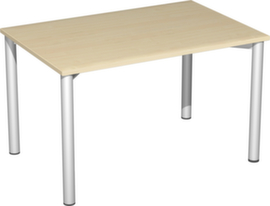 Table polyvalente, largeur x profondeur 1600 x 800 mm, panneau érable