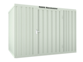 S&auml;bu Conteneur de stockage laqu&eacute; FLADAFI&reg; avec plancher en bois