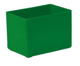 bac de rangement, vert, longueur x largeur 80 x 53 mm