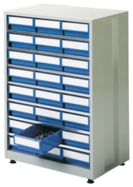 Treston Grand bloc tiroirs, 24 tiroir(s), RAL7035 gris clair/bleu