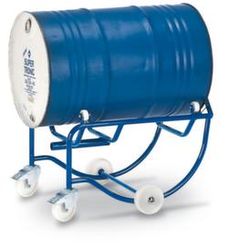 SupportRollcart  basculant pour tambour avec support à rouleaux,pour 1 fût de 200 litres