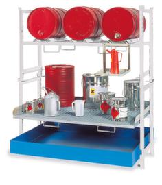 Support de soutirage pour fûts différents modules