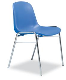 Nowy Styl Chaise coque en plastique, bleu
