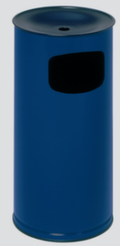 VAR Cendrier poubelle H 71 K, RAL5010 bleu gentiane