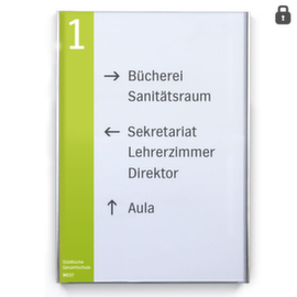 Plaque murale en verre acrylique