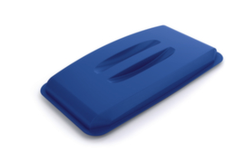 Durable Couverture de soutien pour conteneur de tri sélectif, bleu