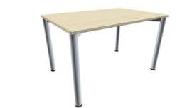 Gera Table de conférence Basis, largeur x profondeur 1200 x 800 mm, panneau érable