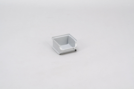 Allit Bac à bec ProfiPlus Box 1, gris, profondeur 100 mm, polypropylène