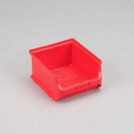 Allit Bac à bec ProfiPlus Box 2B, rouge, profondeur 160 mm, polypropylène
