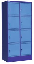 Thurmetall armoire multicases, 8 compartiments