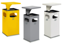 Cendrier poubelle avec 3 ouvertures d'introduction
