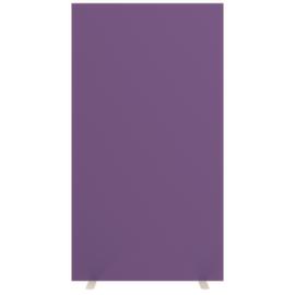 Paperflow Cloison avec revêtement en tissu sur deux côtés, hauteur x largeur 1740 x 940 mm, paroi violâtre