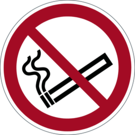 Durable Panneau d'interdiction Défense de fumer, autocollant pour sol, antidérapant