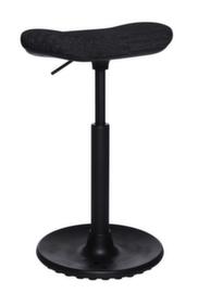 Topstar Siège assis-debout Sitness H2 avec assise skateboard, hauteur d’assise 570 - 770 mm, assise noir