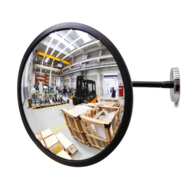 Moravia Miroir de surveillance en verre acrylique, Ø 450 mm