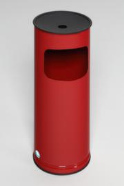 VAR Cendrier poubelle H61K, rouge