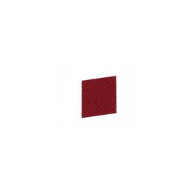 Gera Cloison de table insonorisante Pro, hauteur x largeur 1400 x 800 mm, paroi rouge