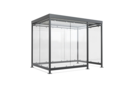 WSM Abri fumeurs avec entrée large