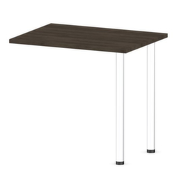 Nowy Styl Table de rallonge rectangulaire E10 pour bureau, largeur x profondeur 800 x 600 mm