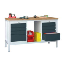 PAVOY Établi avec différents soubassements