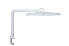 MAUL lampe d'atelier à DEL avec variateur MAULexplore, lumière blanc froid (blanc lumière du jour), blanc