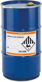 Cemo Bac de sécurité au lithium-ion avec matériau tampon, capacité 60 l