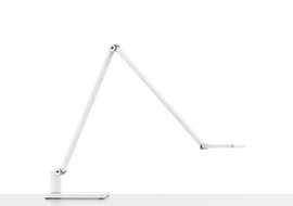 Novus lampe de bureau à DEL avec variateur Attenzia Task, lumière blanc chaud, blanc
