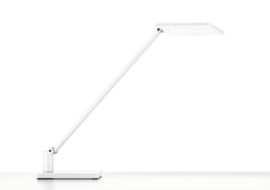 Novus lampe de bureau à DEL avec variateur Attenzia Complete, lumière blanc chaud, blanc