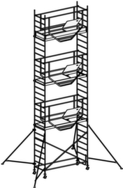 Hymer Échafaudage roulant ADVANCED SAFE-T de construction modulaire