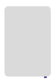 Legamaster Tableau blanc émaillé ESSENCE blanc, hauteur x largeur 1500 x 1000 mm