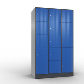 C+P armoire multicases Resisto, 15 compartiments