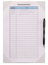 tarifold Bloc-notes KANG tview Easy write, DIN A4, face arrière magnétique