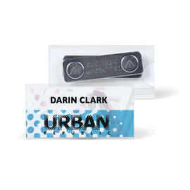 tarifold Badge en PET