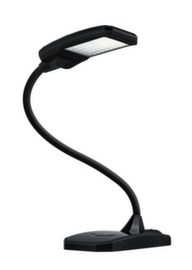 Hansa lampe de table à DEL Twist avec support en col de cygne et raccordement USB, lumière blanc neutre, noir