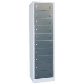 armoire pour ordinateur portable, RAL7035 gris clair/RAL7016 gris anthracite