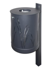 poubelle au design roseaux esth&eacute;tique