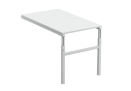 Treston Élément de montage ESD pour table de montage, largeur x profondeur 1000 x 500 mm, plaque gris clair