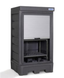 Box de r&eacute;tention PolySafe, hauteur x largeur x profondeur 2060 x 1140 x 1050 mm