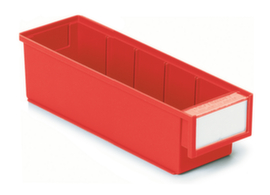 Treston Bac compartimentable robuste, rouge, profondeur 300 mm