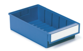 Treston Bac compartimentable robuste, bleu, profondeur 300 mm