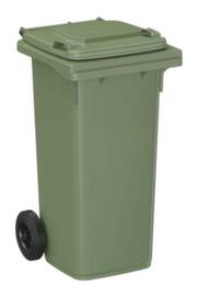 UDOB&Auml;R poubelle Citybac Classic en mat&eacute;riau recycl&eacute;, 120 l