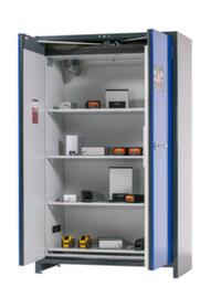 Asecos Armoire de stockage lithium-ion ION-LINE type&nbsp;90, hauteur x largeur x profondeur 1953 x 1193 x 615 mm